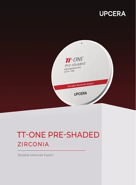UPCERA TT-ONE Preshaded Zirconia-2025.webp